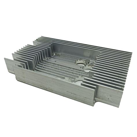 cnc milling parts aluminum heat sink processing|heat sink machining process.